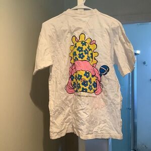 Vintage vtg chocolate tag tee a 605 graphic screenprint rare T-shirt size medium